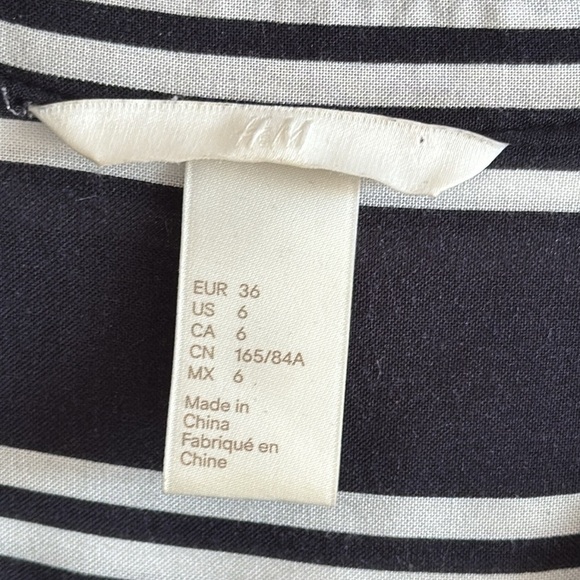 🔥H&M pullover, dress bathing suit cover long shirt 100% VISCOSE size 6 - Picture 5 of 12